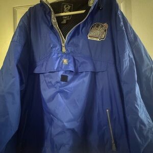 Blue Windbreaker Jacket